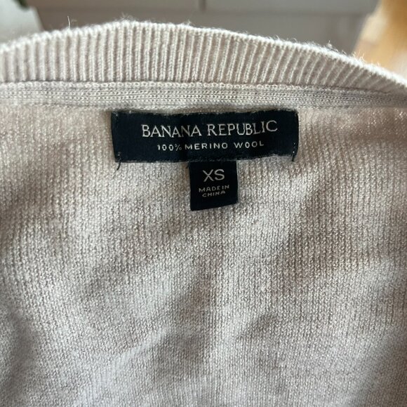 Banana Republic Cropped Cardigan - 100% merino wool - Picture 4 of 4